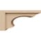 Ekena Millwork 7"W x 14"D x 7"H Wide Emerson Rough Cedar Woodgrain TimberThane Corbel, Primed Tan CORUR07X14X07EMRRCPR - alternate 6